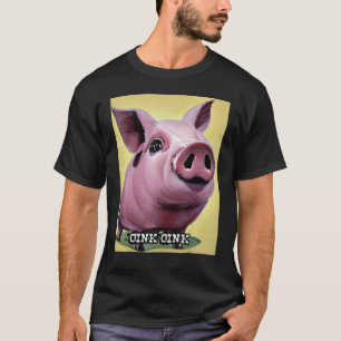 Camiseta Cute Pig Piggie Oink Oink 27
