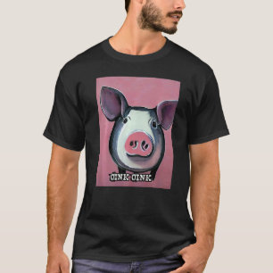 Camiseta Cute Pig Piggie Oink Oink 27