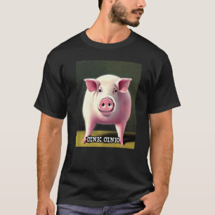 Camiseta Cute Pig Piggie Oink Oink 30