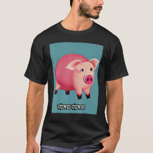 Camiseta Cute Pig Piggie Oink Oink 40