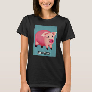 Camiseta Cute Pig Piggie Oink Oink 40