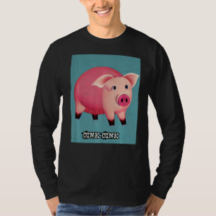 Camiseta Cute Pig Piggie Oink Oink 40
