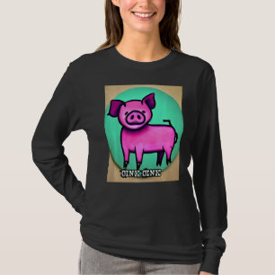 Camiseta Cute Pig Piggie Oink Oink 41