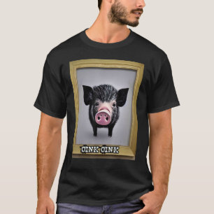 Camiseta Cute Pig Piggie Oink Oink 5