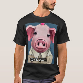 Camiseta Cute Pig Piggie Oink Oink 52