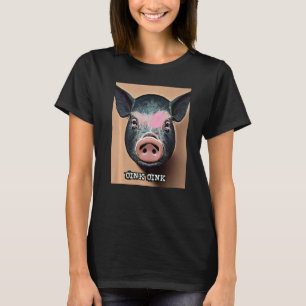 Camiseta Cute Pig Piggie Oink Oink 53