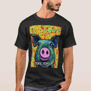 Camiseta Cute Pig Piggie Oink Oink 56