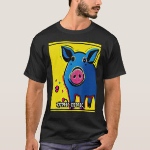 Camiseta Cute Pig Piggie Oink Oink 57