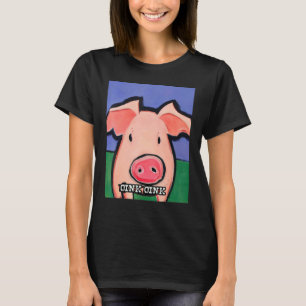 Camiseta Cute Pig Piggie Oink Oink 64