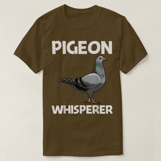 Camiseta Cute Pigeon Design For Men Women Domestic Pigeon B (Diseño del anverso)