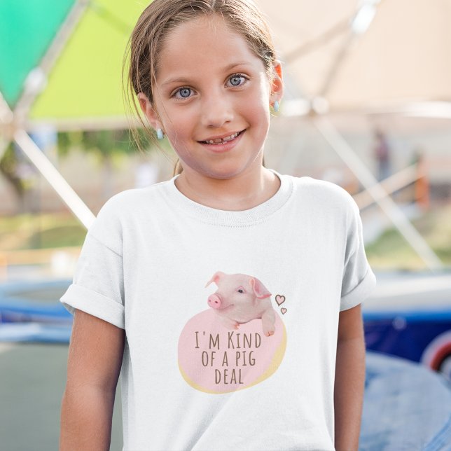 Camiseta Cute Piglet - Soy Como Un Trato De Cerdo (Subido por el creador)