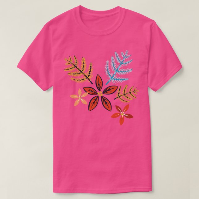 Camiseta Cute Pine Poinsettia (Diseño del anverso)