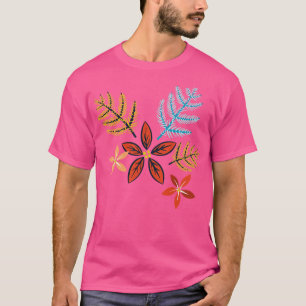 Camiseta Cute Pine Poinsettia