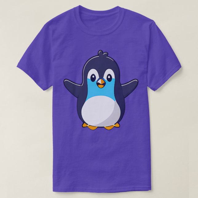 Camiseta Cute pingüino (Diseño del anverso)