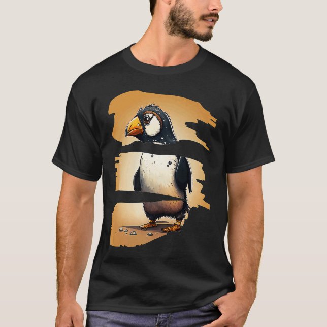 Camiseta Cute pingüino (Anverso)