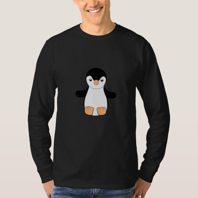 Camiseta Cute pingüino (Anverso)