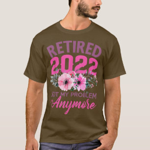 Camiseta Cute Pink Retired 2022 Funny Retirement Gifts for 