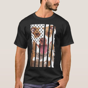 Camiseta Cute Pit, Bulldog, imagen graciosa de Estados Unid