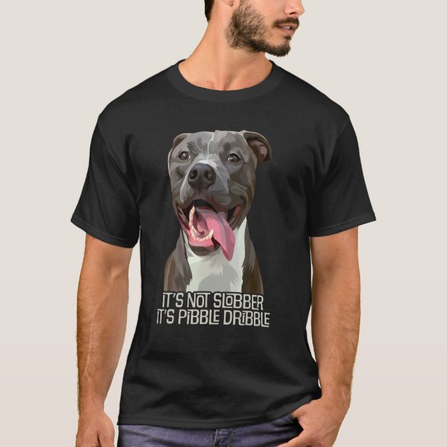 Camiseta Cute Pittie Amor Pitbull Rescue Dog Pibble Mom (Anverso)