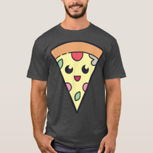 Camiseta Cute Pizza Kawaii Anime Vaporwave Indie Estética 
