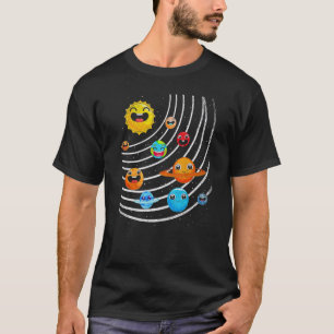 Camiseta Cute Planets Astronomer Science Space Travel Astro