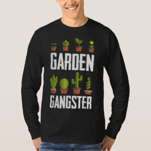 Camiseta Cute Plant Lover Garden Gangster Gardening Housepl