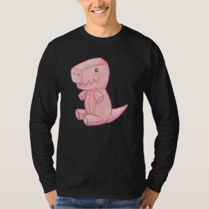 Camiseta Cute Plush Tyrannosaurus Rex Toy Dinosaur
