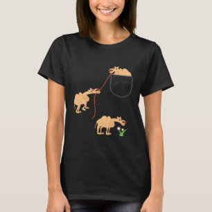 Camiseta Cute Pocket Animal Camels Art Outfitcamel