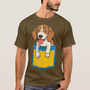 Camiseta Cute Pocket Dog Lover Pet Animal Dog Owner Beagle