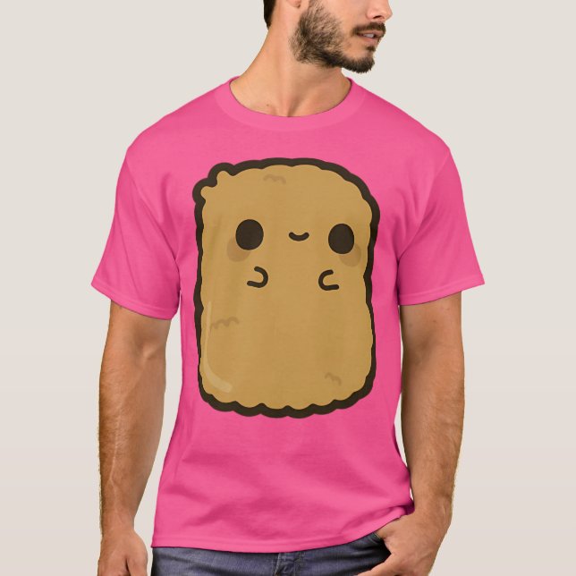 Camiseta Cute polla nugget (Anverso)