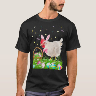 Camiseta Cute pollo Día de Pascua Conejo Huevos Pascua