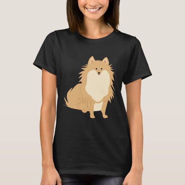 Camiseta Cute Pomeranian 8 (Anverso)
