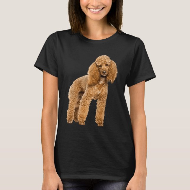 Camiseta Cute poodle (Anverso)