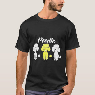 Camiseta Cute Poodle I Caniche Cuppy Perros Regalo Tee Wome
