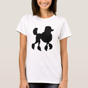 Camiseta Cute Poodle Silhouette