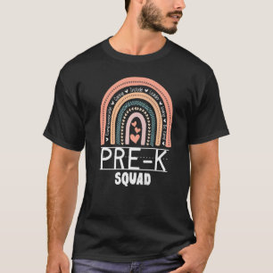 Camiseta Cute Pre K Squad School Adminsion Front O