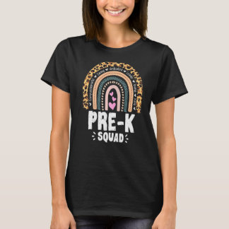 Camiseta Cute Pre K Squad School Adminsion Front O