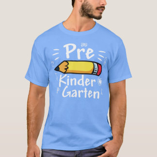 Camiseta Cute Pre-Kindergarten de vuelta al maestro de pree