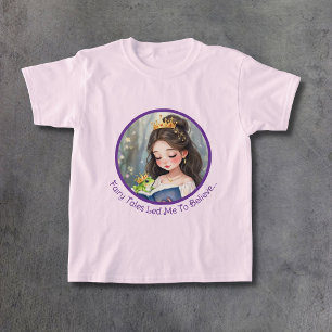 Camiseta Cute Princess & Frog Fairy Tale