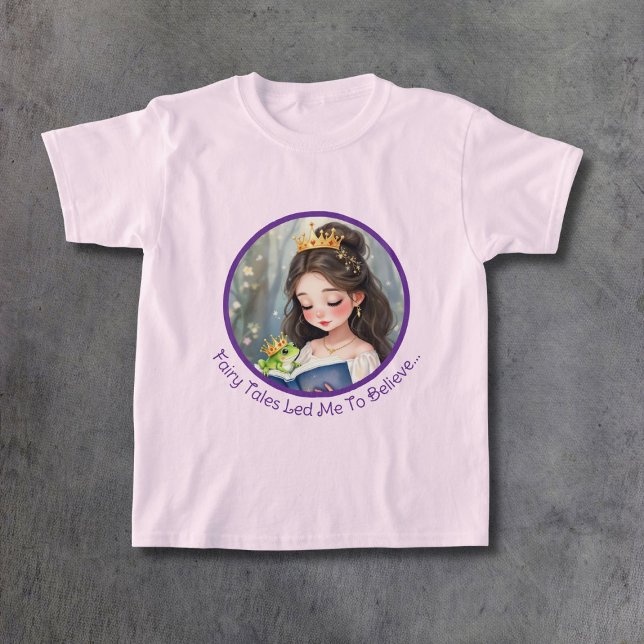 Camiseta Cute Princess & Frog Fairy Tale (Subido por el creador)
