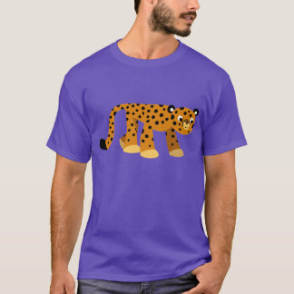 Camiseta Cute Prowling Personalizado Cheetah T-Shirt