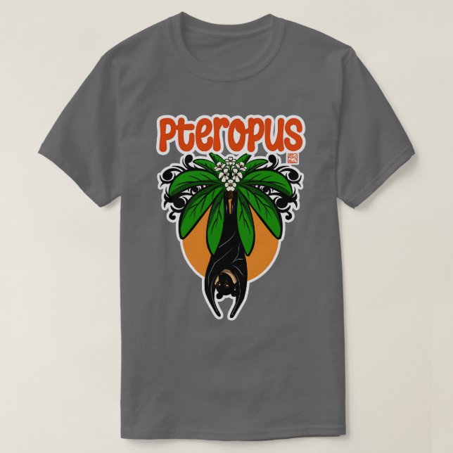 Camiseta Cute Pteropus (Diseño del anverso)
