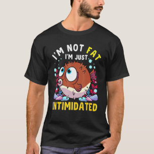 Camiseta Cute Puffer Fish Funny Acuario Intimidado Puffer