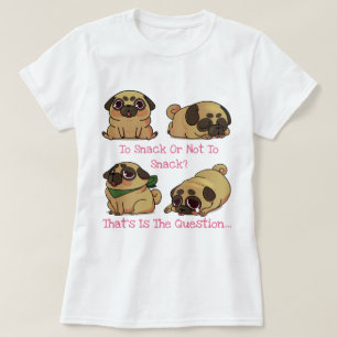 Camiseta Cute Pug