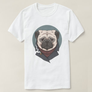 Camiseta Cute Pug
