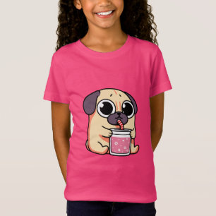 Camiseta Cute Pug