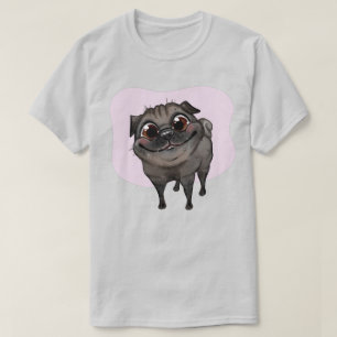 Camiseta Cute Pug