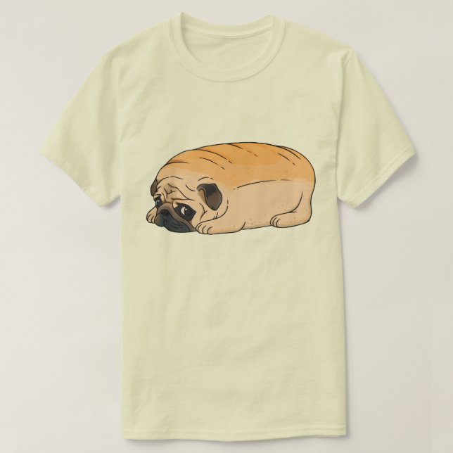 Camiseta Cute Pug (Diseño del anverso)