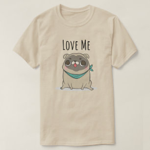 Camiseta Cute Pug