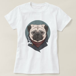 Camiseta Cute Pug